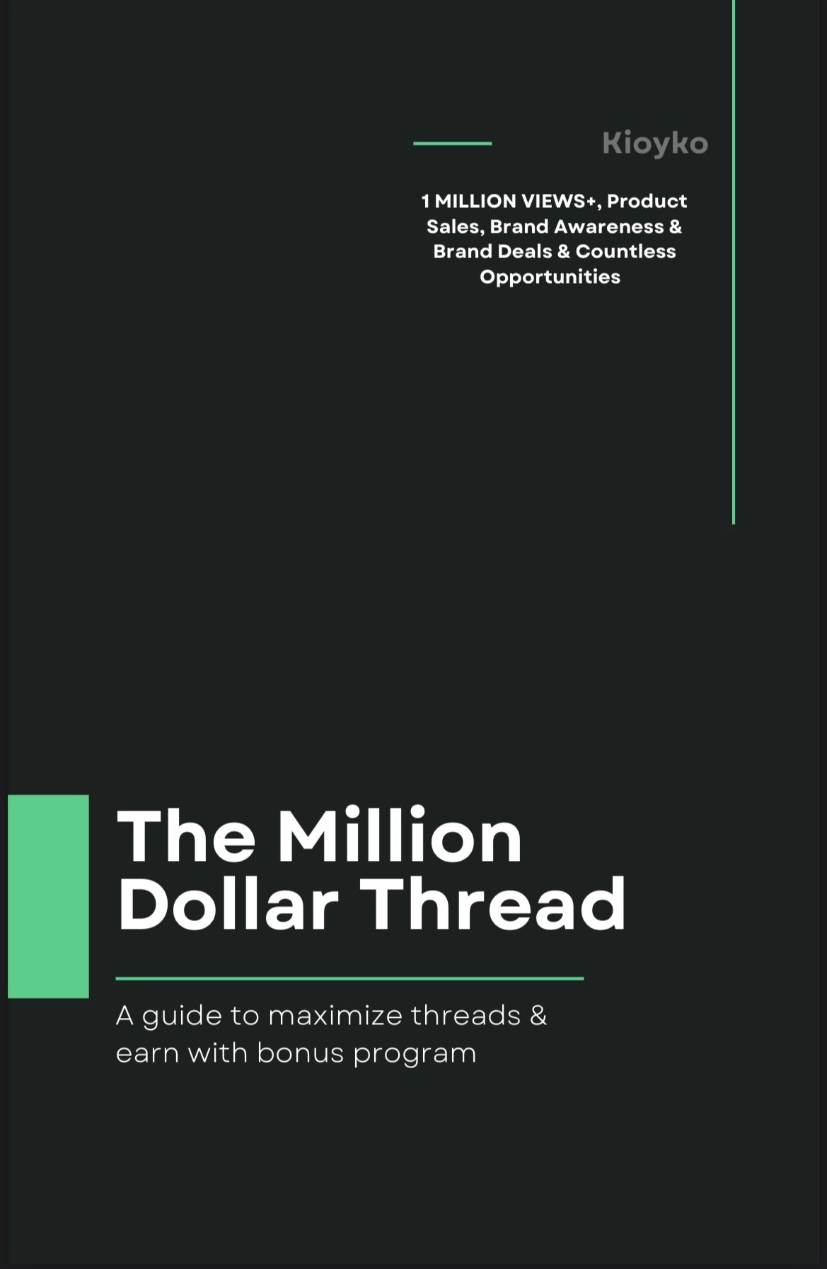 The Million Dollar Thread E-book